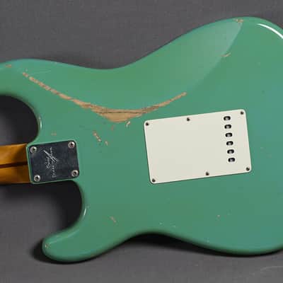 Fender Custom Shop Stratocaster 1955 Relic Foam Green Masterbuilt John Cruz 2016 image 9
