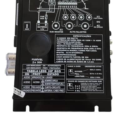 CORZUS HF805 800W RMS 5 CH amplifiers image 2