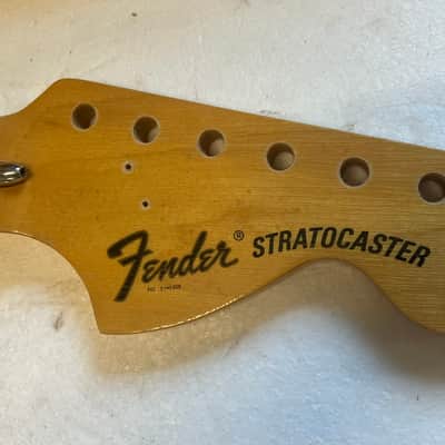 Fender Strat 3 bolt rosewood neck early 70s 1970s image 3