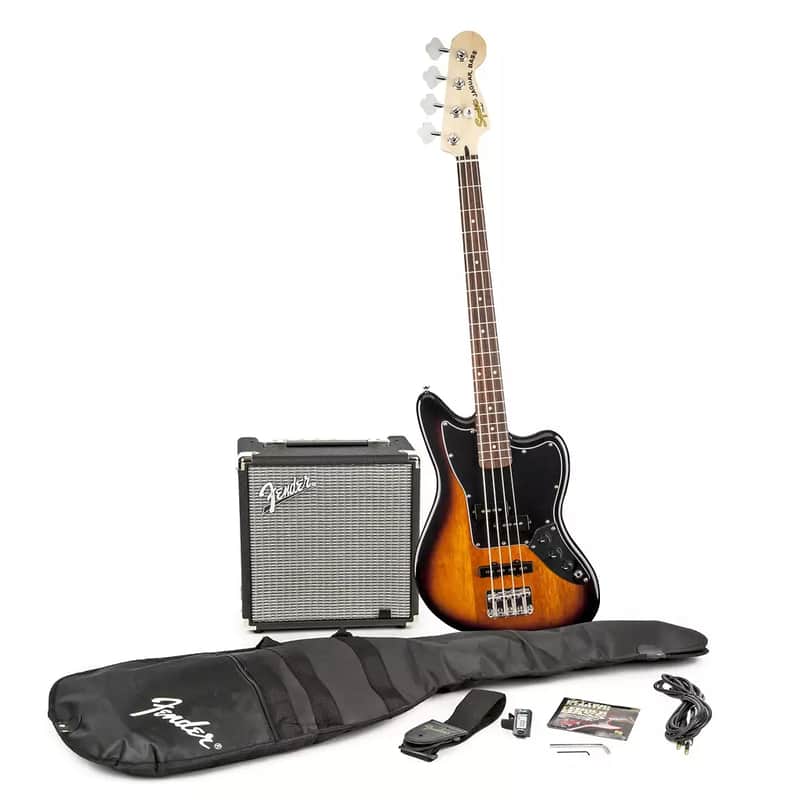 Squier "Stop Dreaming, Start Playing!" Jaguar Bass Special SS Pack image 1