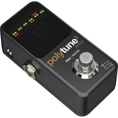 TC Electronic Polytune 3 Noir Polyphonic Tuner Pedal with Buffer image 3