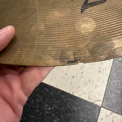 Zildjian 18" ZXT Rock Crash Cymbal 2002 - 2013 - Brilliant image 4