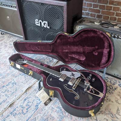 Gretsch G6136T-RR Rich Robinson Signature Falcon w/Bigsby - Raven's Breast Blue image 11