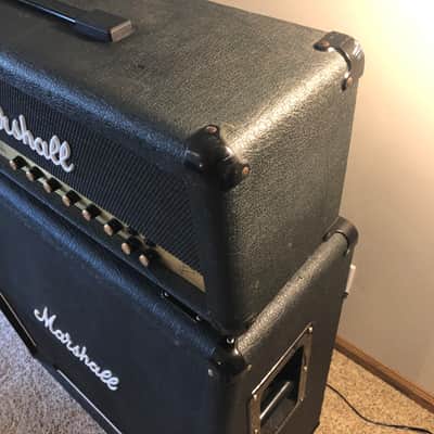 Marshall Modded Hopkins Jose High Gain JCM 800 1987 Black/Gold image 7