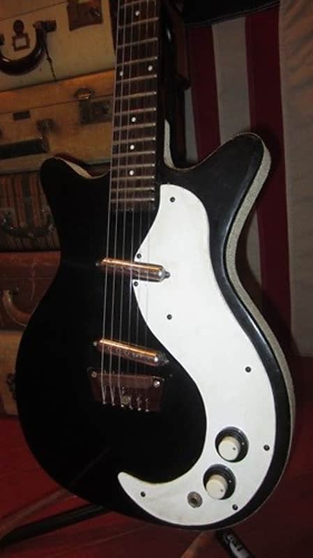 Vintage Circa 1961 Danelectro Model 3021 Jimmy Page DC-2 Double Pickup Electric image 1