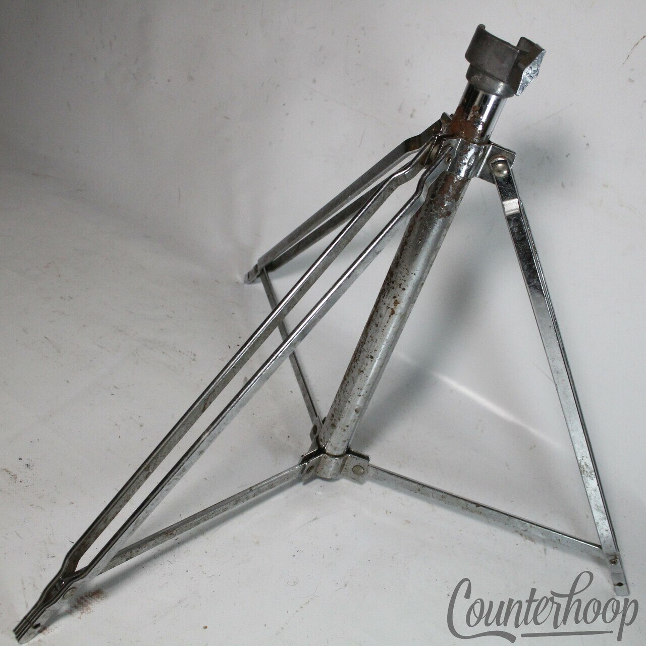 Rogers Memriloc Cymbal Stand Tripod Base Double-Braced Big R Vintage 70s USA* — main photograph