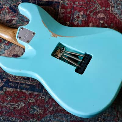 Sondelli Classic S -Daphne Blue Light Relic. NEW (Authorized Dealer) image 7