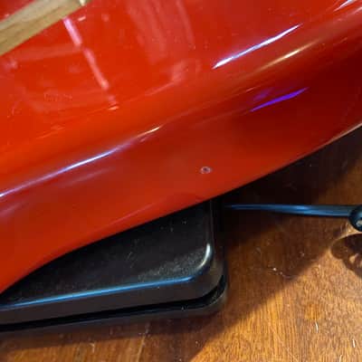 Fender Limited Edition Player Strat Stratocaster Fiesta Red Alder Body 2 Pt 4 lb image 7