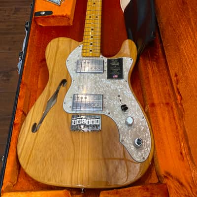 Fender American Vintage II 1972 Telecaster Thinline MN AGN #V10611 (7lbs, 12.7oz)  0110392834 image 3