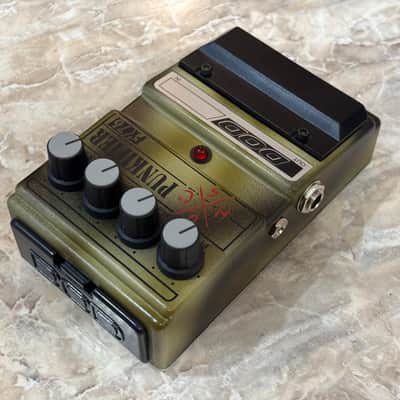 DOD Punkifier FX76 [NOS - New Old Stock, Complete with Box, Manual, Stickers etc] 1995 - 1997 Yellow & Black Matte Airbrush Finish image 13