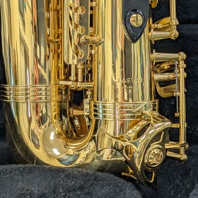 Alpine Woodwinds AAS143 2010's Alto Saxophone with Case - Gold image 10
