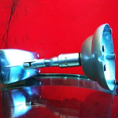 Vintage 1950's Shure 51 dynamic Microphone w A84B adapter & Shure S-36 mic stand DISPLAY Nat King Cole image 16
