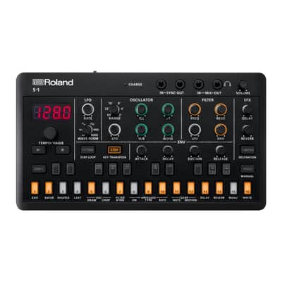 Roland S-1 AIRA Compact Tweak Synth Sound Module with Roland Aira Carrying Case and Closed-Back Studio Headphones (3 Items) image 2