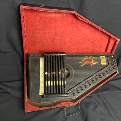 Antique Zimmermann Autoharp, Needs Repair (used) image 11