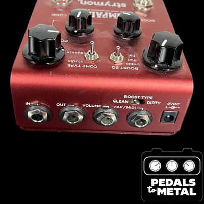 Strymon Compadre Dual Voice Compressor & Boost 2020 - Present - Red - X16323 image 3