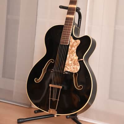 Höfner 458 – 1960 German Vintage Archtop Jazz Guitar / Gitarre image 3