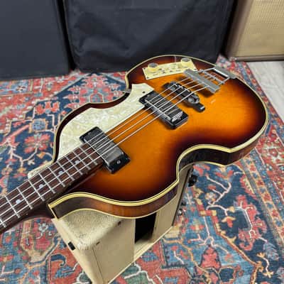 Greco Beatles Bass Model VB-90 Hollow Body Short Scale - 1989 image 11