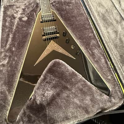 Epiphone Dave Mustaine Signature Flying V Custom 2023-Black Metallic-Mint image 12