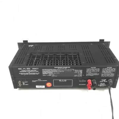 Vintage SAE 2201 Stereo Power Amplifier image 5