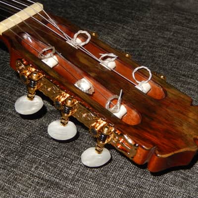 YUKINOBU CHAI No15 1975 - SANTOS HERNANDEZ CLASS - CLASSICAL CONCERT GUITAR - SPRUCE/BRAZILIAN ROSEWOOD image 15