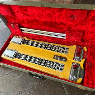 Rickenbacker DW-12 6-String Double-Neck Console Steel Guitar 1955 - 1966 - Blonde image 5