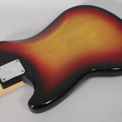 1977 Fender Mustang Sunburst Maple Fretboard w/OHSC image 12