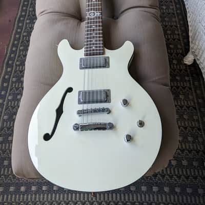 Daisy Rock Retro-H 12ST - Semi-Hollow Electric 12 String Guitar 2010s Pearl White image 1