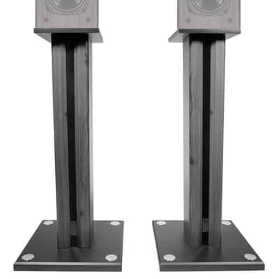 Pair 26" Bookshelf Speaker Stands For Theater Solutions B1 Bookshelf Speakers image 1