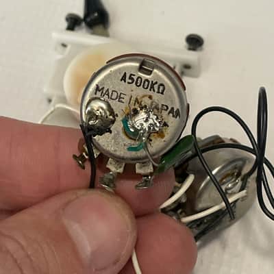 1990's Japan Jackson Professional Dinky Guitar Control Electronics Wiring Harness image 6