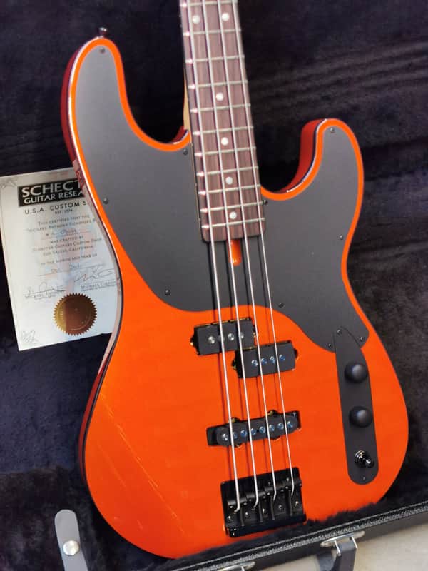 Schecter USA Michael Anthony Signature Bass Custom Shop Handsigned image 1