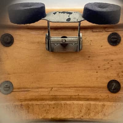 Slingerland -  1960s, 5.5x14" 8-lug 1 Ply Gene Krupa Radio King Model Snare Drum, Clamshell, Black Diamond Pearl image 6