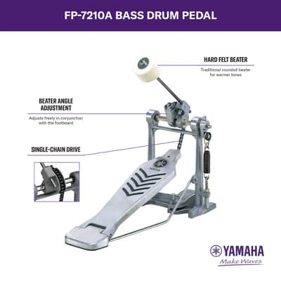 Yamaha FP-7210A 7210 Single Pedal Chain Drive image 2