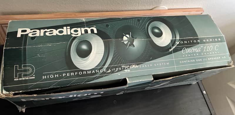 Immagine Paradigm Cinema 110C Center Channel Speaker Like New - 1