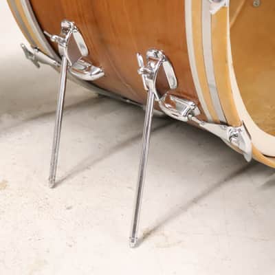 Slingerland 4pc Drum Kit Set Vintage 1970's 24/18/14/13" Mahogany image 4