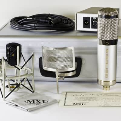 MXL Genesis HE Premium Mullard Tube Microphone Bundle - Heritage Edition image 4