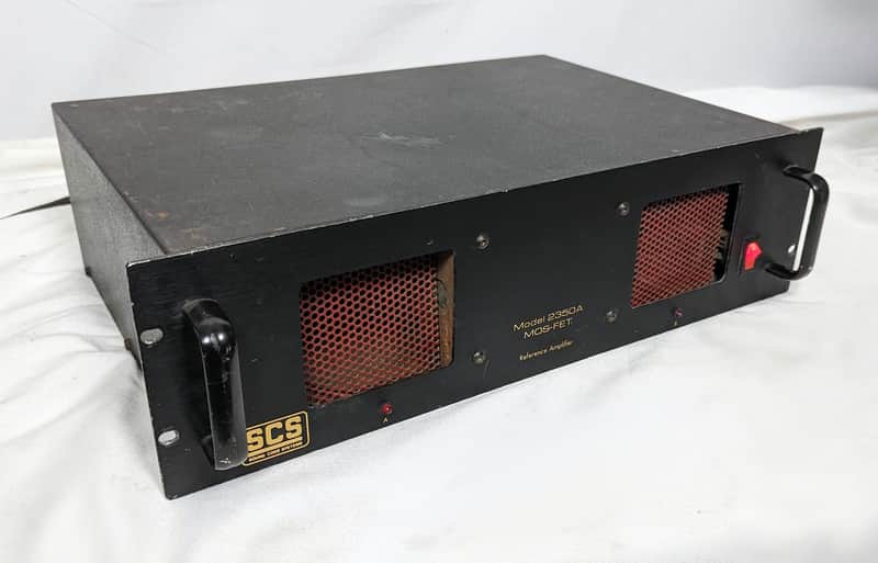 Vintage SCS Sound Code Systems 2350A Reference Amplifier image 1