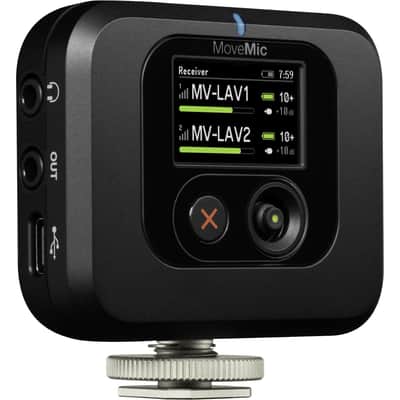 Shure MoveMic Two Wireless Lavalier Microphone System image 4