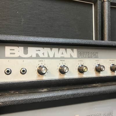 Burman Power Pak Amp (Preamp + Slave unit) 1970s image 2