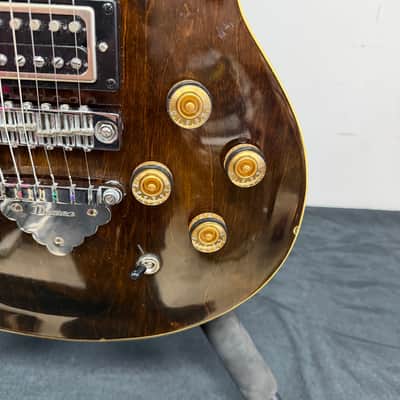 Vintage Ibanez CN100 Electric Guitar Made in Japan 1978 Manley Galaxy M43 Pickups Walnut image 10