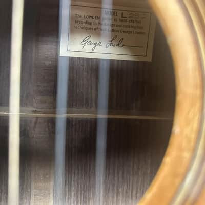 Lowden L-25-C Acoustic Guitar image 6