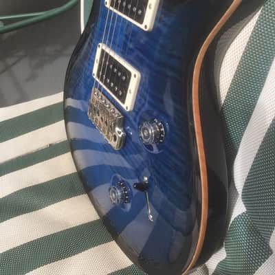 PRS Custom 24 with 10-top 2011 Saphire Blueburst image 3