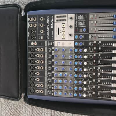 PreSonus StudioLive AR12c 14-Input Mixer / Digital Recorder / with PreSonus Headphone bank and padded caseAudio Interface 2020 - Present - Gray / Blue image 5