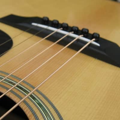 Vintage Japan Made Crown City Imports Dreadnought Acoustic Guitar From The 1970's image 7