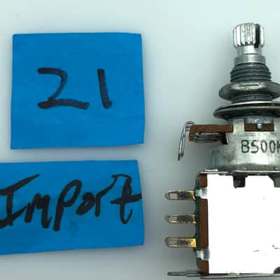NOS Alpha 500K Push Pull Pot image 3