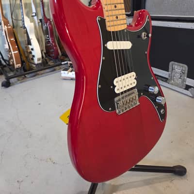 Fender Player Duo-Sonic HS 2020 - Crimson Red Transparent image 2