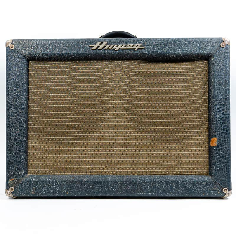 Vintage 60s Ampeg Jupiter II 720SN Twin Guitar Combo Amp - Vintage 60s Stereo Wonder-Amp image 1