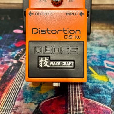 Boss DS-1W Distortion Waza Craft 2022 - Present - Orange image 1