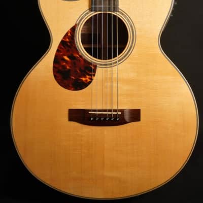 Striebel Guitars Left-Handed Baritone Guitar – Jumbo 2014 - Natural image 4