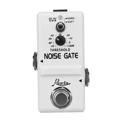 Rowin LN-319 Nano Noise Gate Guitar Effect Pedal 2 Modes Hard/Soft True Bypass