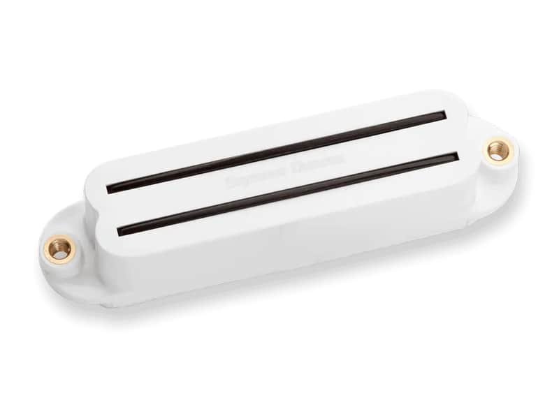 Seymour Duncan SHR-1b Hot Rails for Strat Guitar Pickup, Neck, White Cover FREE BEVERAGE OPENER KEY RING image 1